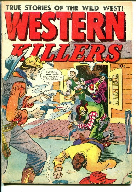 Western Killers #61 1948-Fox-Jack Cole-Leonard Starr-hanging-poison-VG