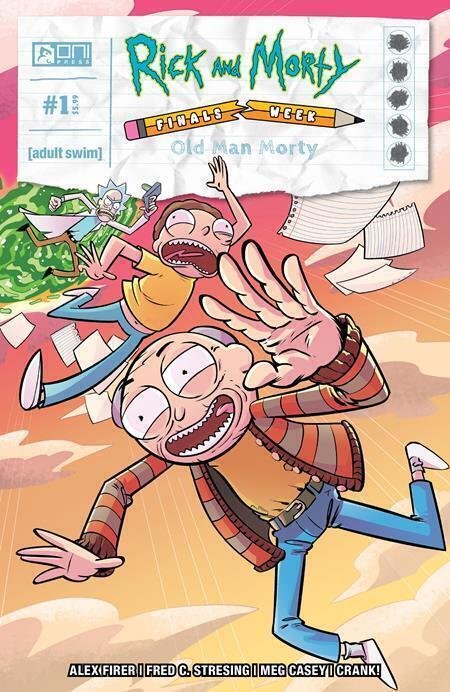 Rick And Morty Finals Week Old Man Morty #1 Cvr A F Stresing Oni Press Comic