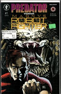 Predator vs. Magnus Robot Fighter #1 (1992) Predator