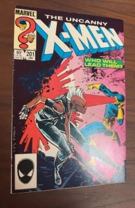 The Uncanny X-Men #201 1st appearance of Nathan Summers VG/FN (1986)