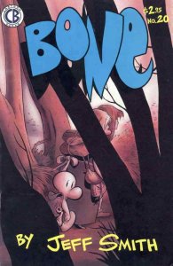 Bone #20 Cartoon Comics July Jul 1995 (VG Staple Migration Rusting)
