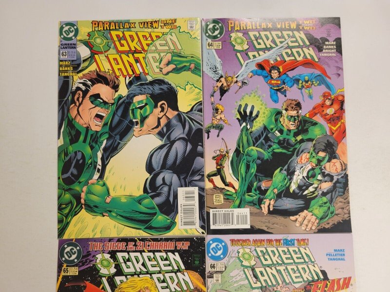 4 Green Lantern DC Comic Books #63 63 65 66 Parallax View 83 TJ16