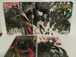 VENOM #1 - 6 - RETURN OF EDDIE BROCK - MARVEL NOW - 2017 - FREE SHIPPING 