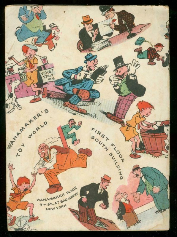 WANAMAKER'S TOY WORLD FUNNIES-1933-FUNNIES ON PARADE