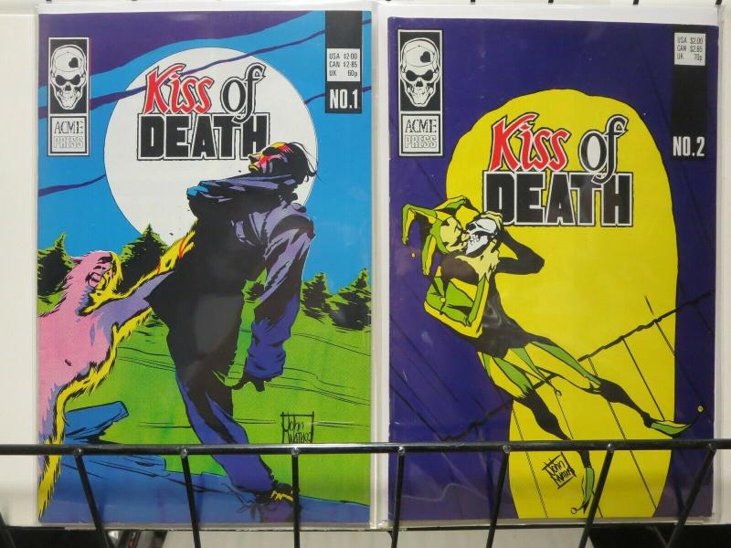 KISS OF DEATH (1987 AE) 1-2  John Watkiss