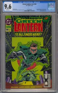 GREEN LANTERN V3 #50 CGC 9.6 1ST KYLE RAYNER AS GREEN LANTERN DC UNIVERSE LOGO