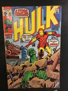 Incredible Hulk #131 Classic Iron Man Battle!