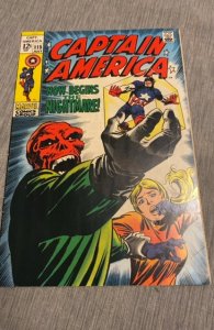 Captain America #115  (1969)vs the redskull