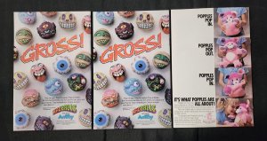 Madballs 3PC LOT #1-3 - Howie Post Art / Complete Set (9.0/9.2) 1986