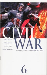Civil War #6 (2006) Captain America