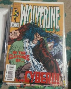 WOLVERINE # 80 1994 Marvel KEY 1ST X-23 TEST TUBE LAURA KENNEY CLONE  CYBER 