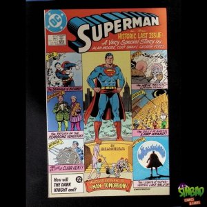 Superman, Vol. 1 423A 1st cameo app. Jonathan Elliot, Classic story by Alan Moor