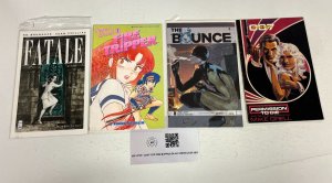 4 Comics Fire Tripper 1 Bounce 2 Fatale 7 James Bond Permission to Die 4 JW17