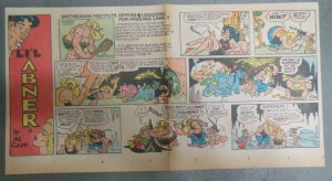 (24/52) Li'l Abner Sunday Pages by Al Capp from 1966 Size: 7.5  x 15 inches