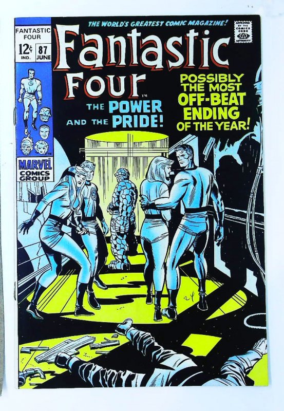 Fantastic Four (1961 series) #87, VF- (Actual scan)