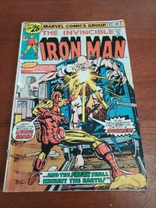 Invincible Iron Man #85 Vs The Fearsome Freak!  nice Copy