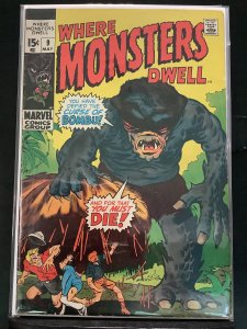 Where Monsters Dwell #9 (1971)