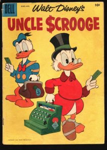 Uncle Scrooge #22 1958-Dell-Carl Barks art-Walt -Gyro Gearloose-VG 