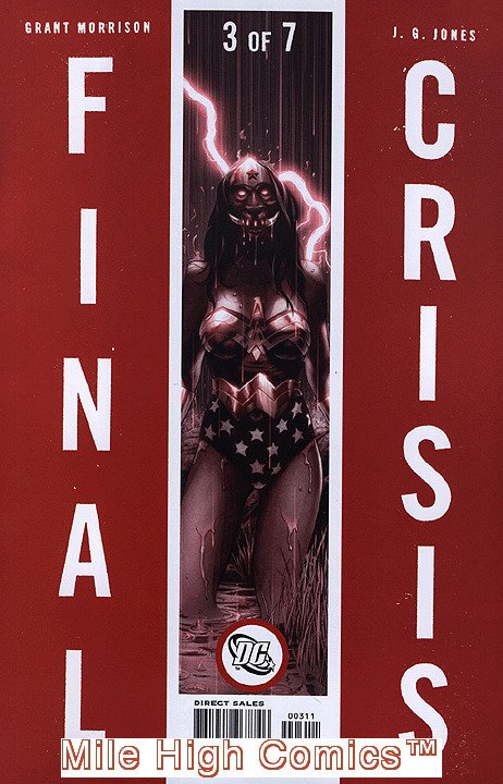 FINAL CRISIS (2008 Series) #3 VARIANT Very Fine Comics Book