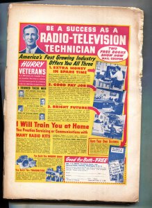 FRONTIER STORIES --SUMMER 1951--GEORGE GROSS COVER ART--PULP MAGAZINE