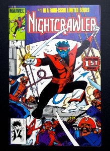 Nightcrawler #1 (1985) - [KEY] 1st Solo Limited Series VF