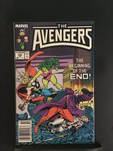 The Avengers #296 (1988) 1st App of Mesozoic Kang