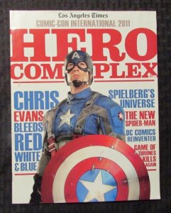 2011 HERO COMPLEX Magazine FN- 5.5 Captain America - Spider-Man