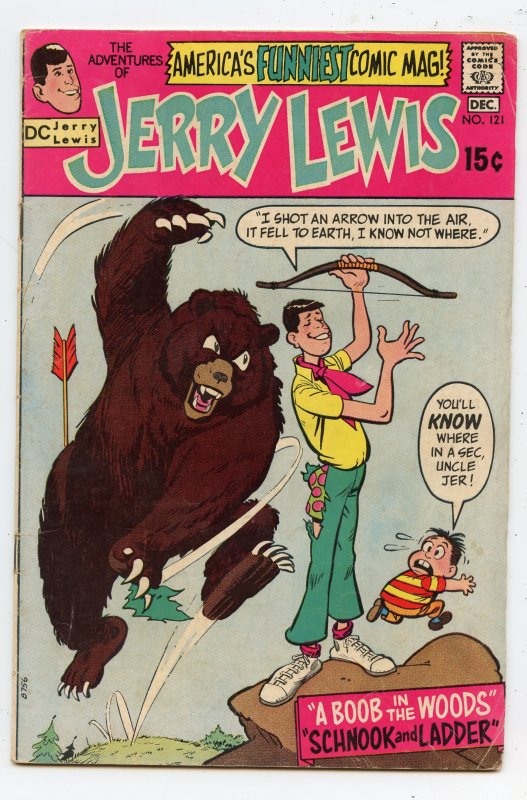 Adventures of Jerry Lewis #121 (1970), in VG Condition. (22)