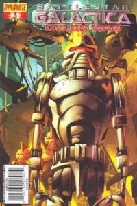 Battlestar Galactica: Cylon War #3A VF ; Dynamite