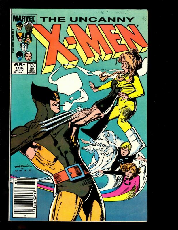 10 Uncanny X-Men Marvel Comics # 192 193 194 195 196 197 198 199 200 202 SM13