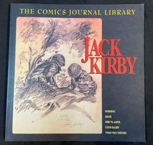 JACK KIRBY THE COMICS JOURNAL LIBRARY OVERSIZED TRADE PAPERBACK VF+