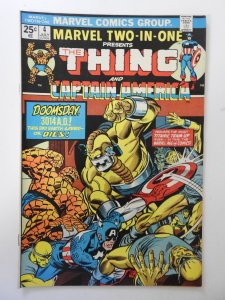 Marvel Two-in-One #4 (1974) FN Condition! MVS intact!