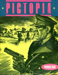 PICTOPIA Graphic novel, VF/NM, Fantagraphics, 1991, 1st, TPB, more GN in store