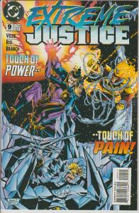 EXTREME JUSTICE #9 - DC COMICS - BAGGED & BOARDED