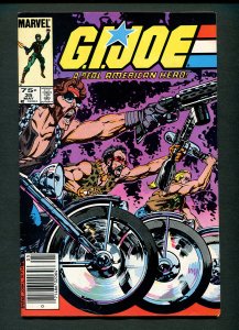 G.I. Joe #35 /   5.0  VG/FN  / John Bryne Cover / Newsstand /  May 1985