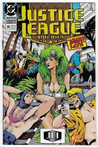 Justice League America #34 Direct Edition (1990)
