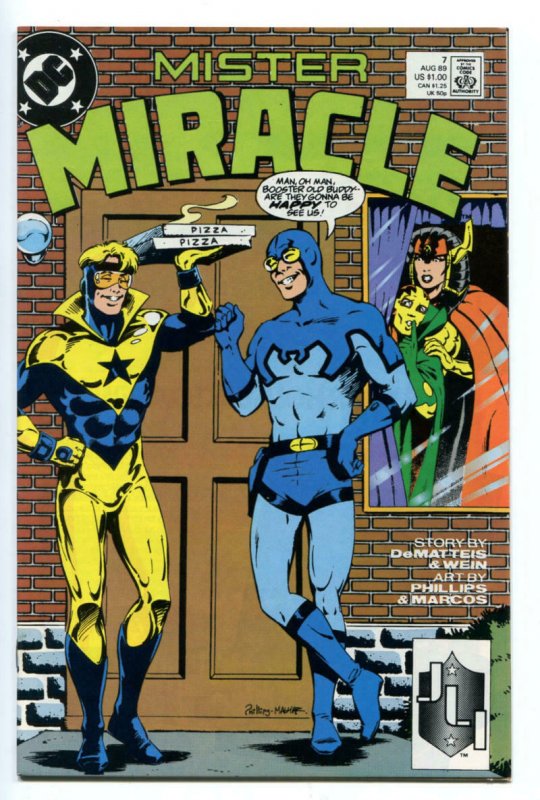 MISTER MIRACLE #7, VF/NM, DeMatteis, Big Barda, 1989, more DC in store