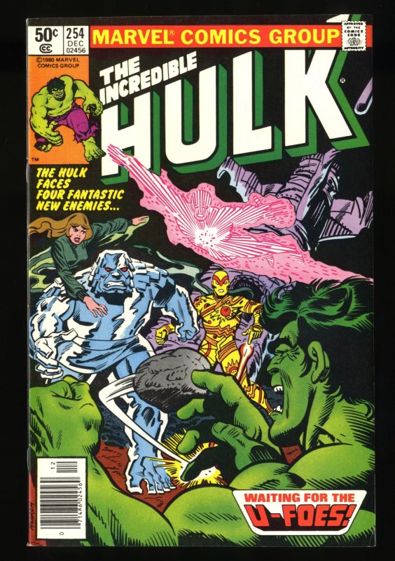 Incredible Hulk #254 VF/NM 9.0 1st Appearance U-Foes! Sal Buscema Art!