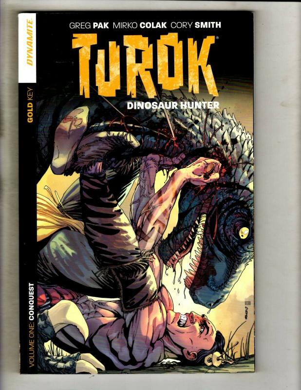 Turok Dinosaur Hunter Vol. # 1 Dynamite Comics TPB Graphic Novel Comic Book J337