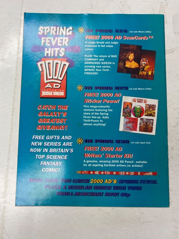 Judge Dredd Megazine # 24 Vol. 2 Fleetway 2000 AD UK Comic Magazine 2 KM45