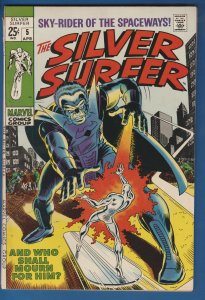 The Silver Surfer #5 (1969) FN/VF