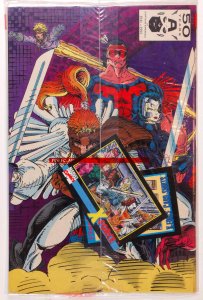 X-Force #1 (1991) Polybagged Negative UPC - X-Force Card