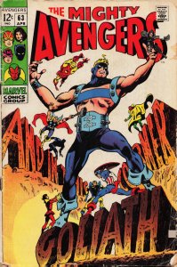The Avengers #63 (1969) The Avengers [Key Issue]