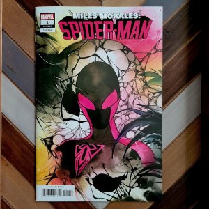 MILES MORALES: Spider-Man #1 (Marvel 2022) HIGH GRADE, series premiere (MOMOKO)