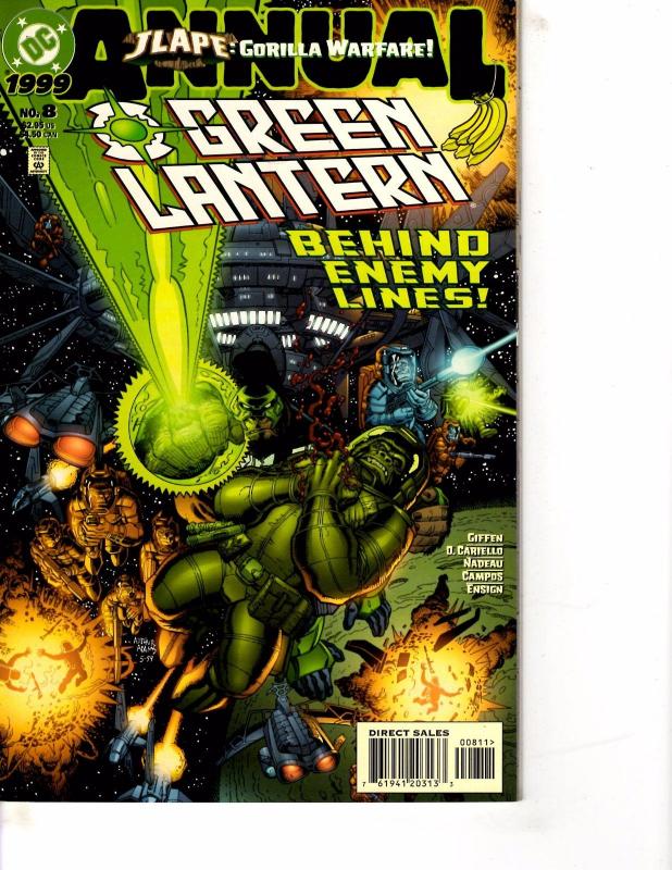 Lot Of 2 DC Comic Books Annual Green Lantern #8 and Arion The Immortal #3 ON13