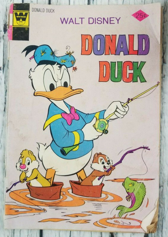 Whitman Walt Disney Donald Duck #160 Bronze Age 1974 Comic 25 Cent GD/VG