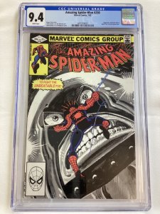 Amazing Spider-Man #230 - CGC 9.4 - 1982 - Juggernaut/Madame Web/Black Tom app!