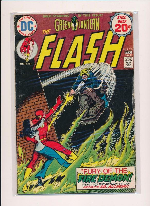THE FLASH Green Lantern #230 ~ DC Comics 1974  ~ VG (HX344)
