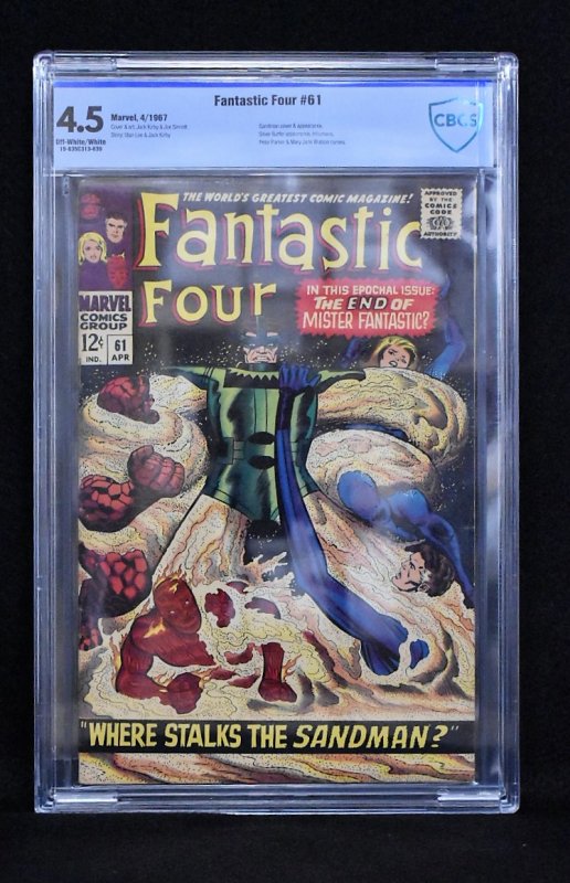 Fantastic Four #61 (Marvel, 1967) CBCS 4.5