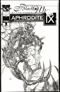 Aphrodite IX #1 Black and White Sketch Cover (2000)